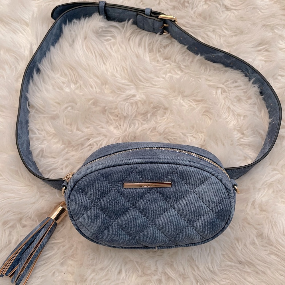 Aldo denim convertible bag